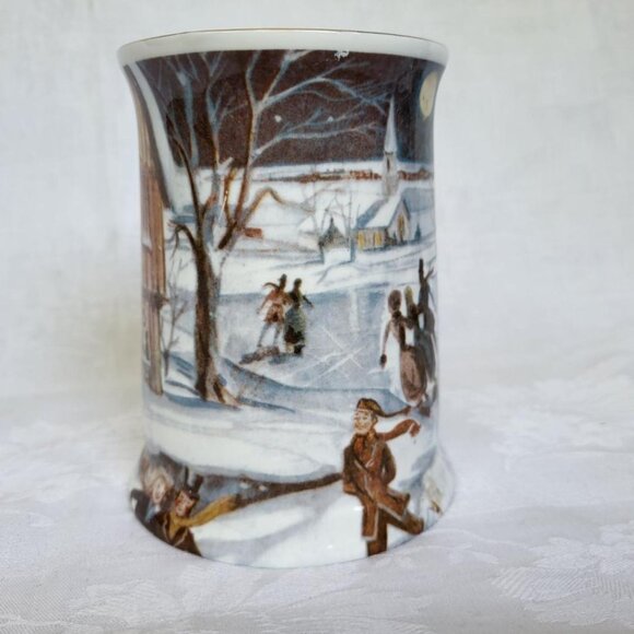 Carling O'Keefe Collector Beer Tankard - Winter Scene - 2nd edition - Picture 2 of 7